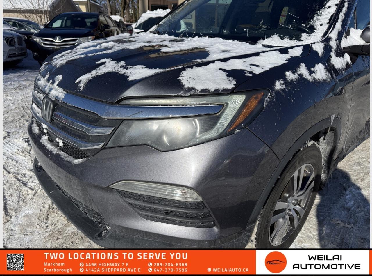 2016 Honda Pilot EX-L/8 Seats/No Accident/AWD/Low Mileage! Photo