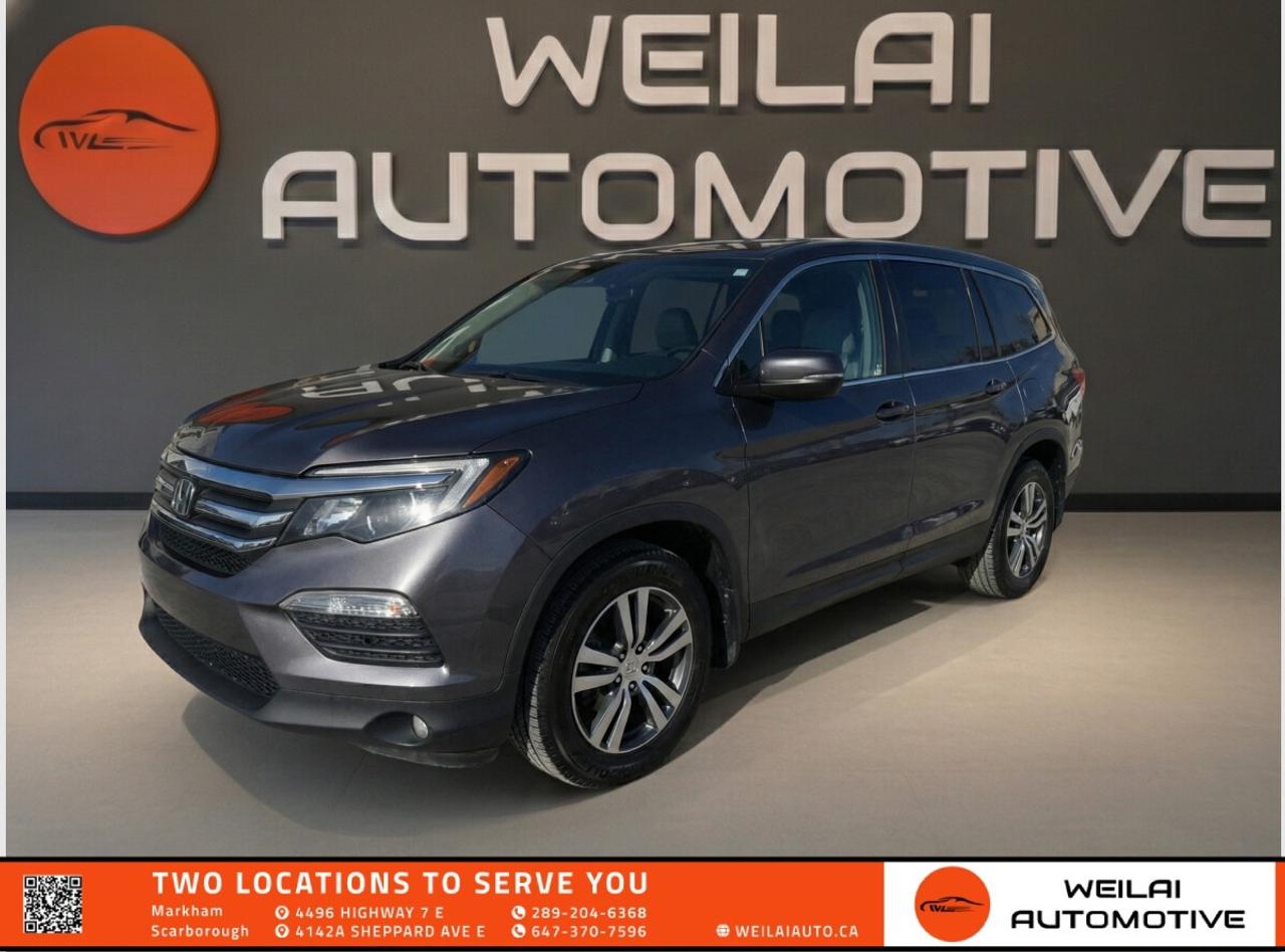 2016 Honda Pilot EX-L/8 Seats/No Accident/AWD/Low Mileage! Photo0