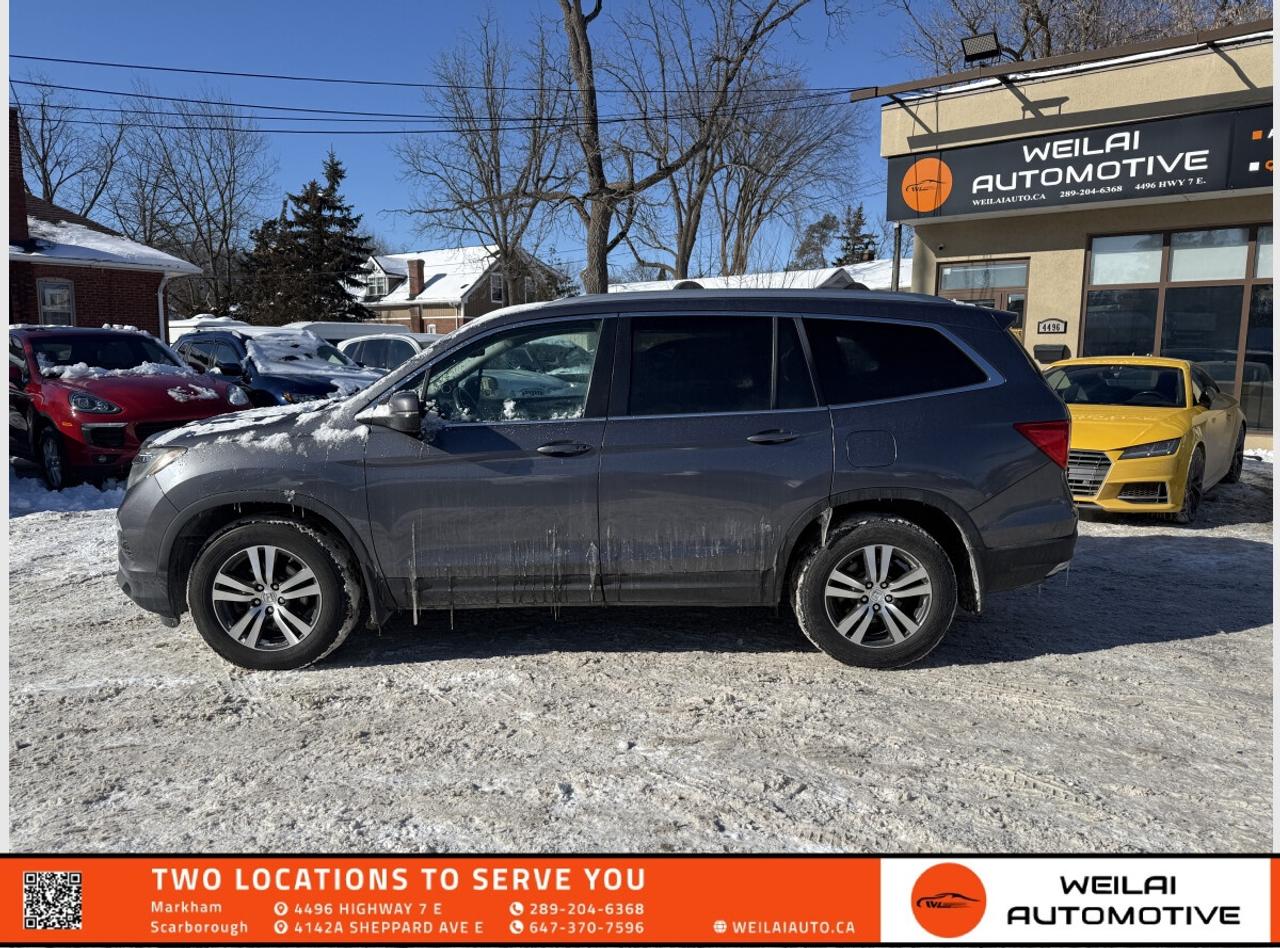 2016 Honda Pilot EX-L/8 Seats/No Accident/AWD/Low Mileage! Photo