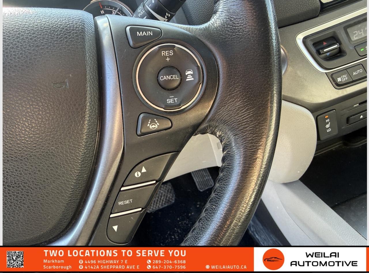 2016 Honda Pilot EX-L/8 Seats/No Accident/AWD/Low Mileage! Photo