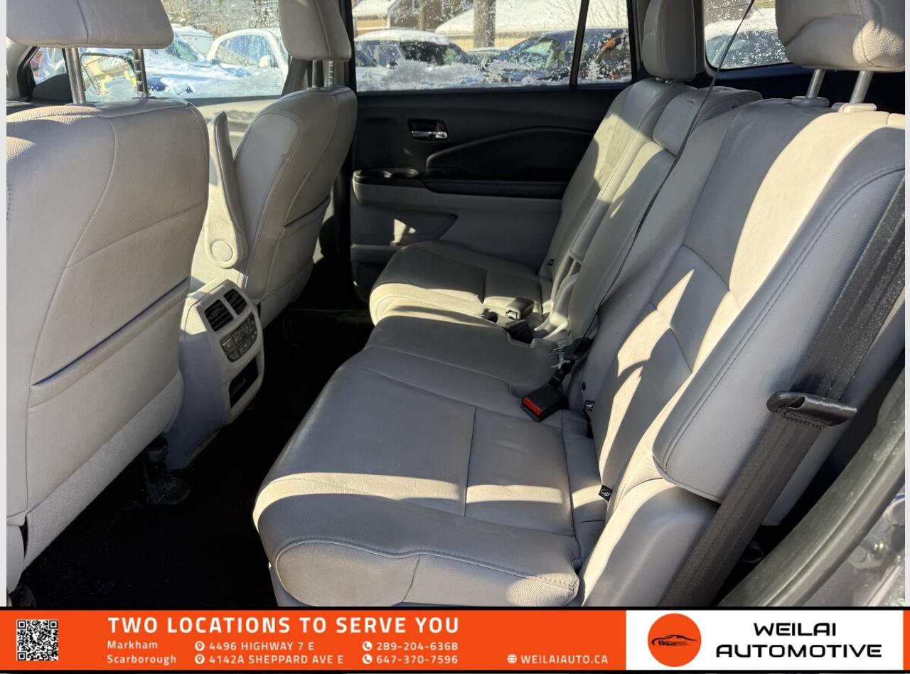 2016 Honda Pilot EX-L/8 Seats/No Accident/AWD/Low Mileage! Photo