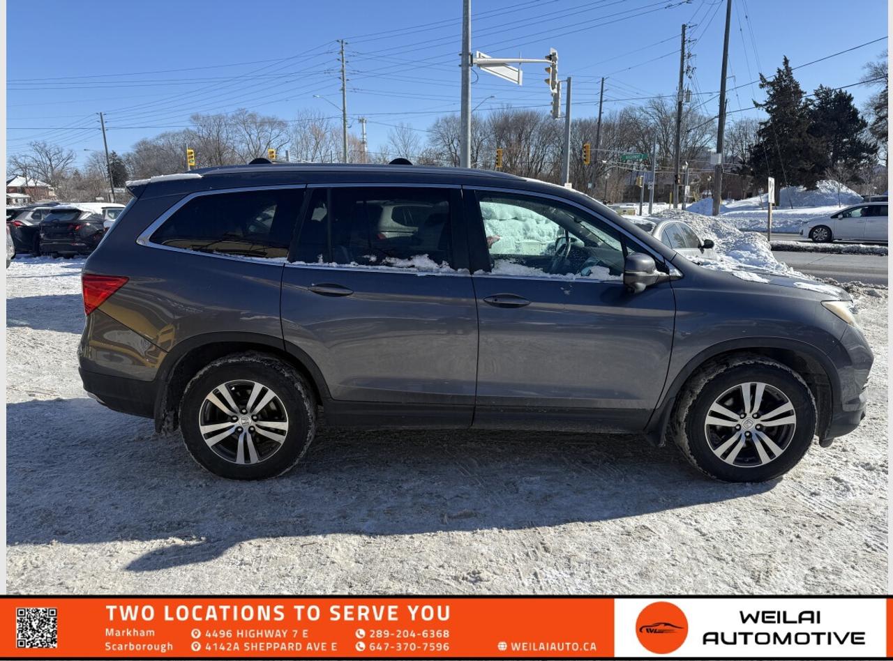 2016 Honda Pilot EX-L/8 Seats/No Accident/AWD/Low Mileage! Photo