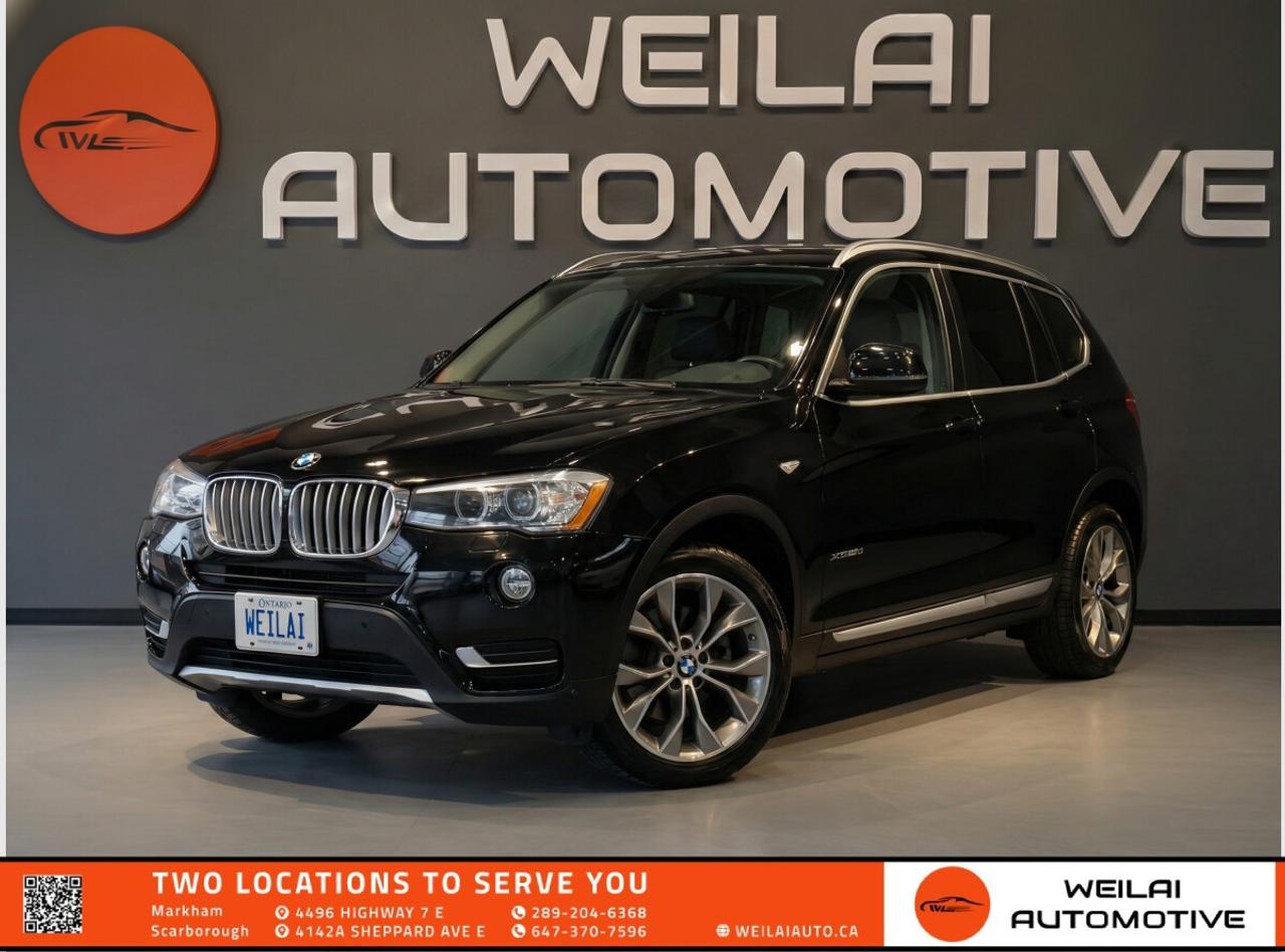 2017 BMW X3 xDrive28i/New Brakes/Low Mileage! Photo0