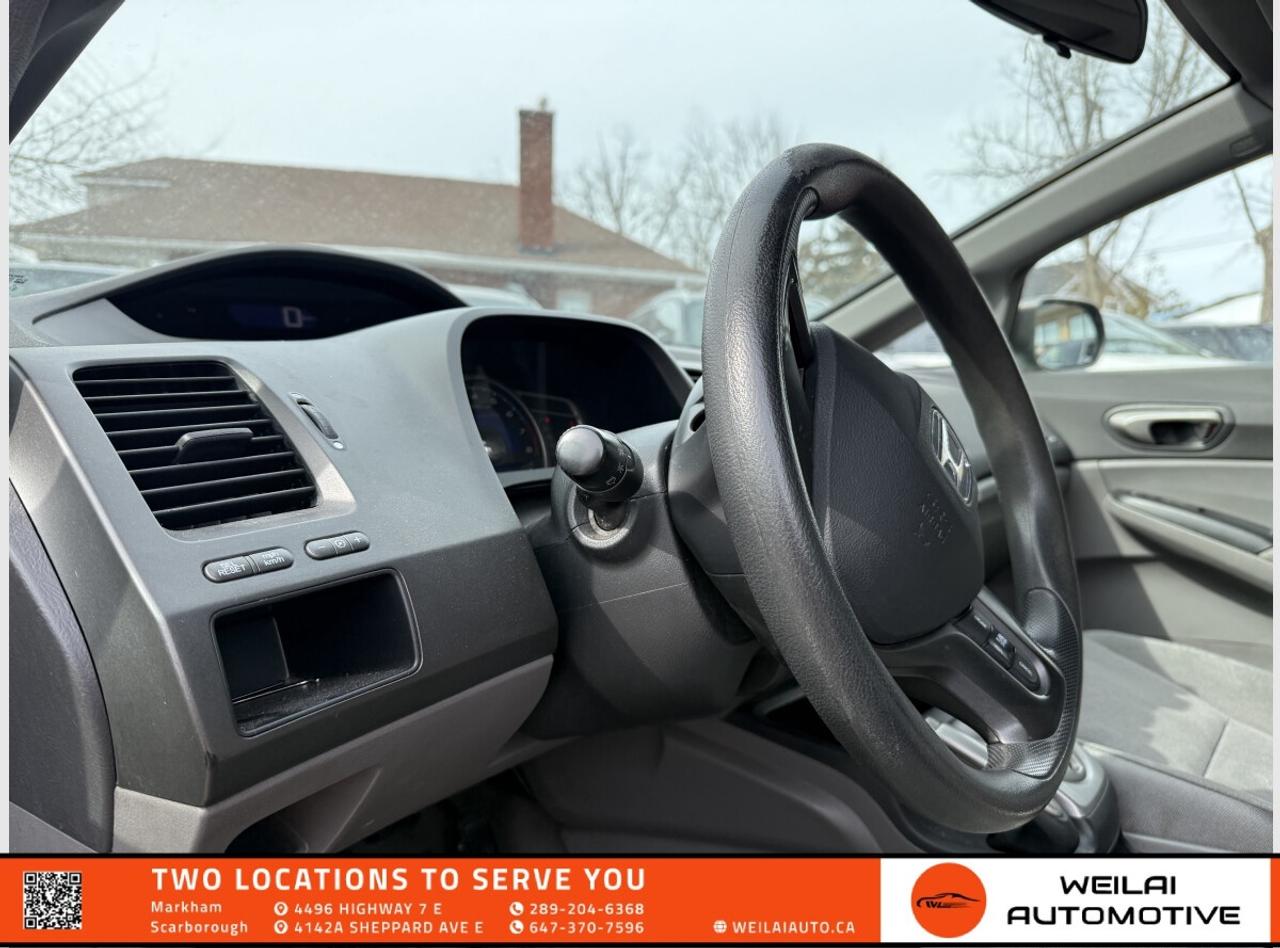 2008 Honda Civic LX/No Accident/Low Kms/2 Set Tires Photo