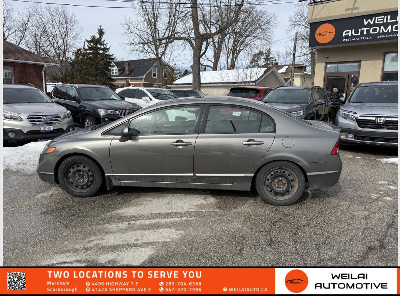 2008 Honda Civic LX/No Accident/Low Kms/2 Set Tires Photo