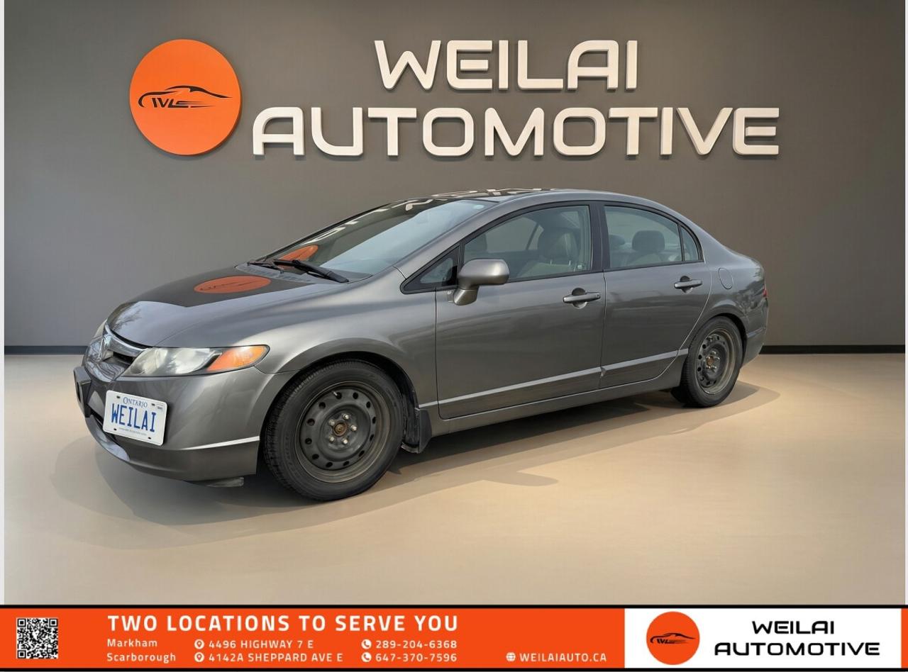 2008 Honda Civic LX/No Accident/Low Kms/2 Set Tires Photo