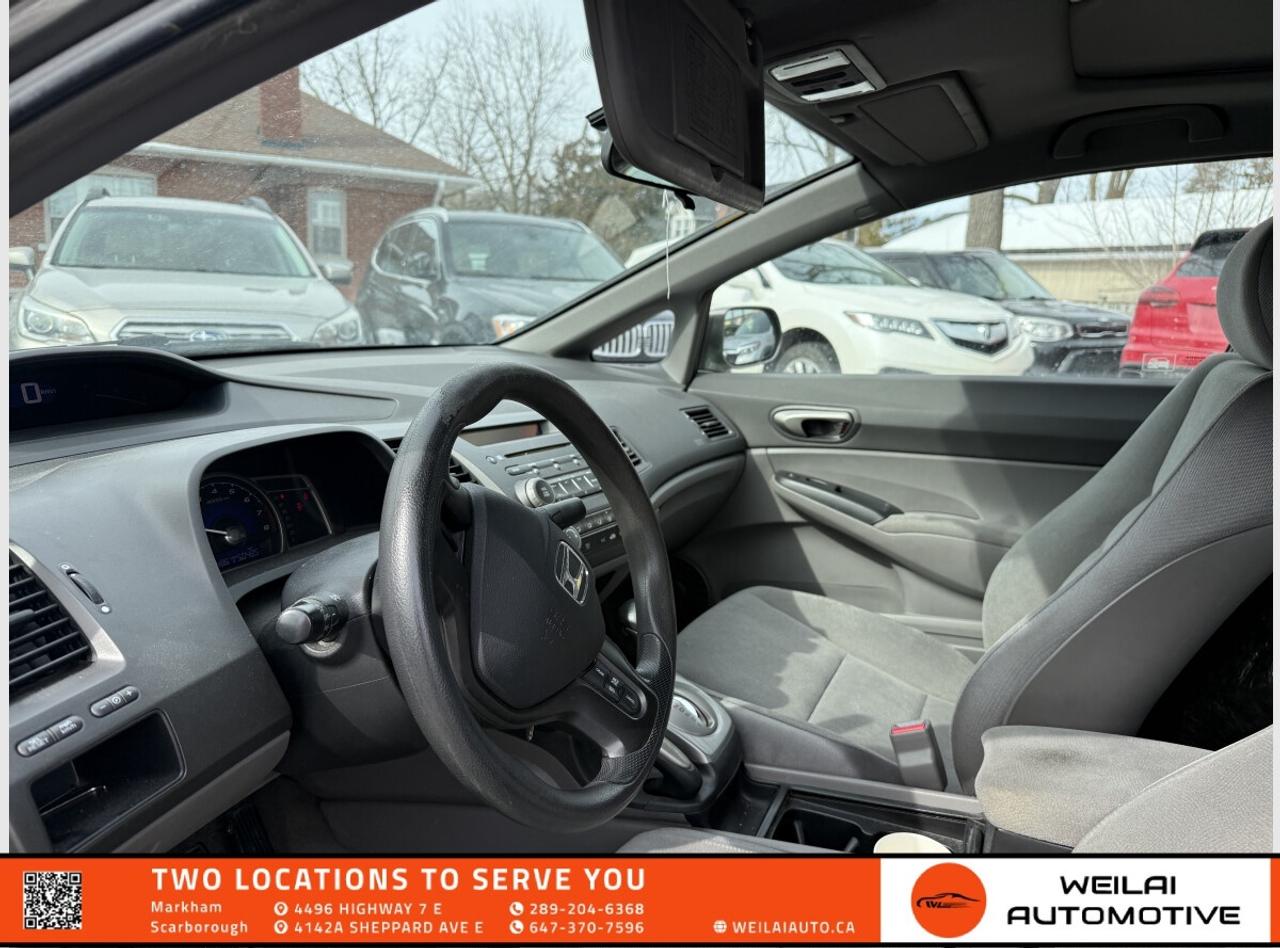 2008 Honda Civic LX/No Accident/Low Kms/2 Set Tires Photo
