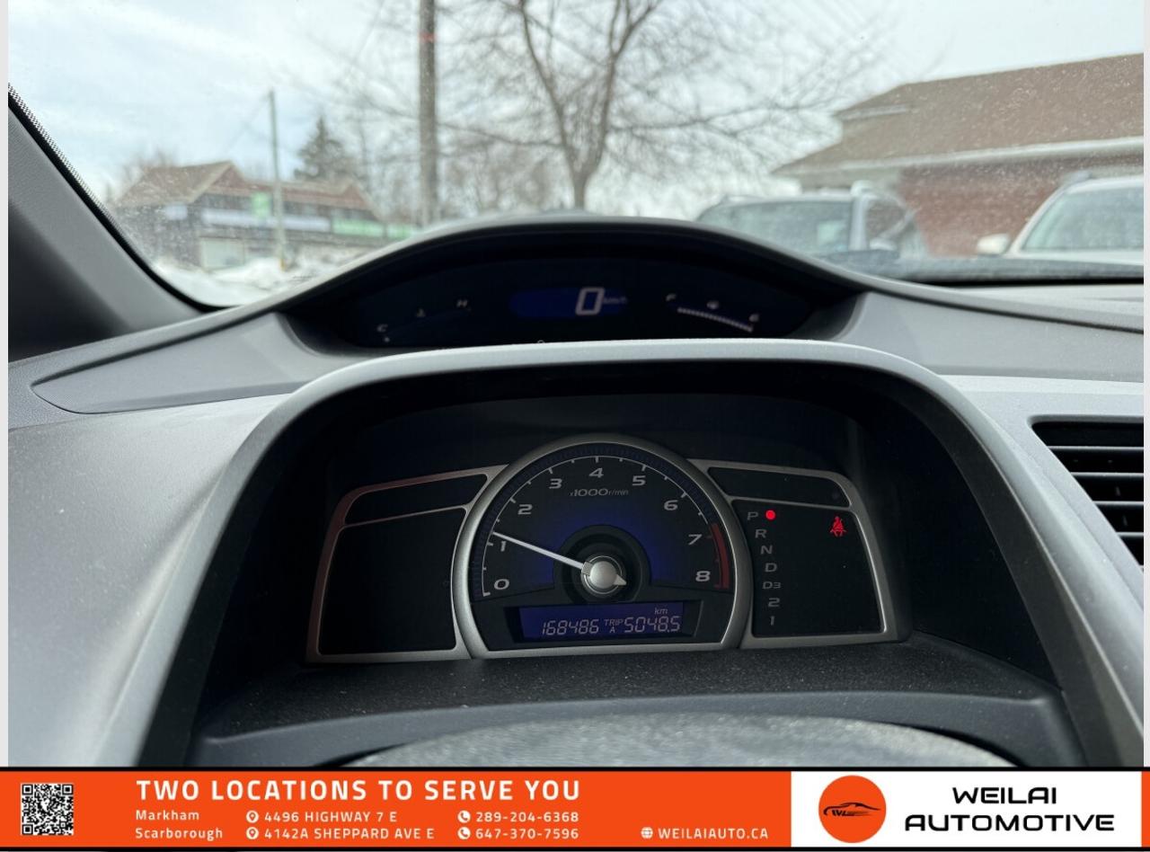 2008 Honda Civic LX/No Accident/Low Kms/2 Set Tires Photo