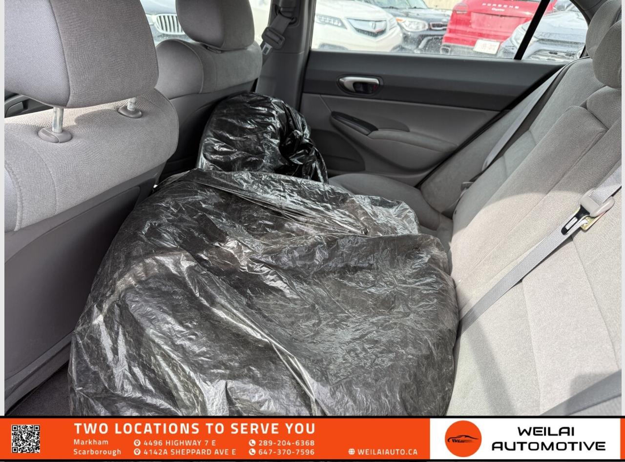 2008 Honda Civic LX/No Accident/Low Kms/2 Set Tires Photo