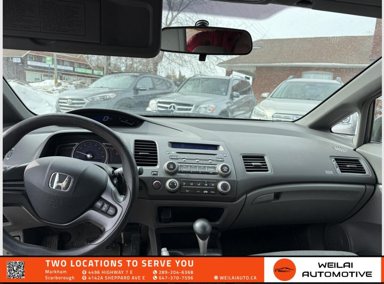 2008 Honda Civic LX/No Accident/Low Kms/2 Set Tires Photo