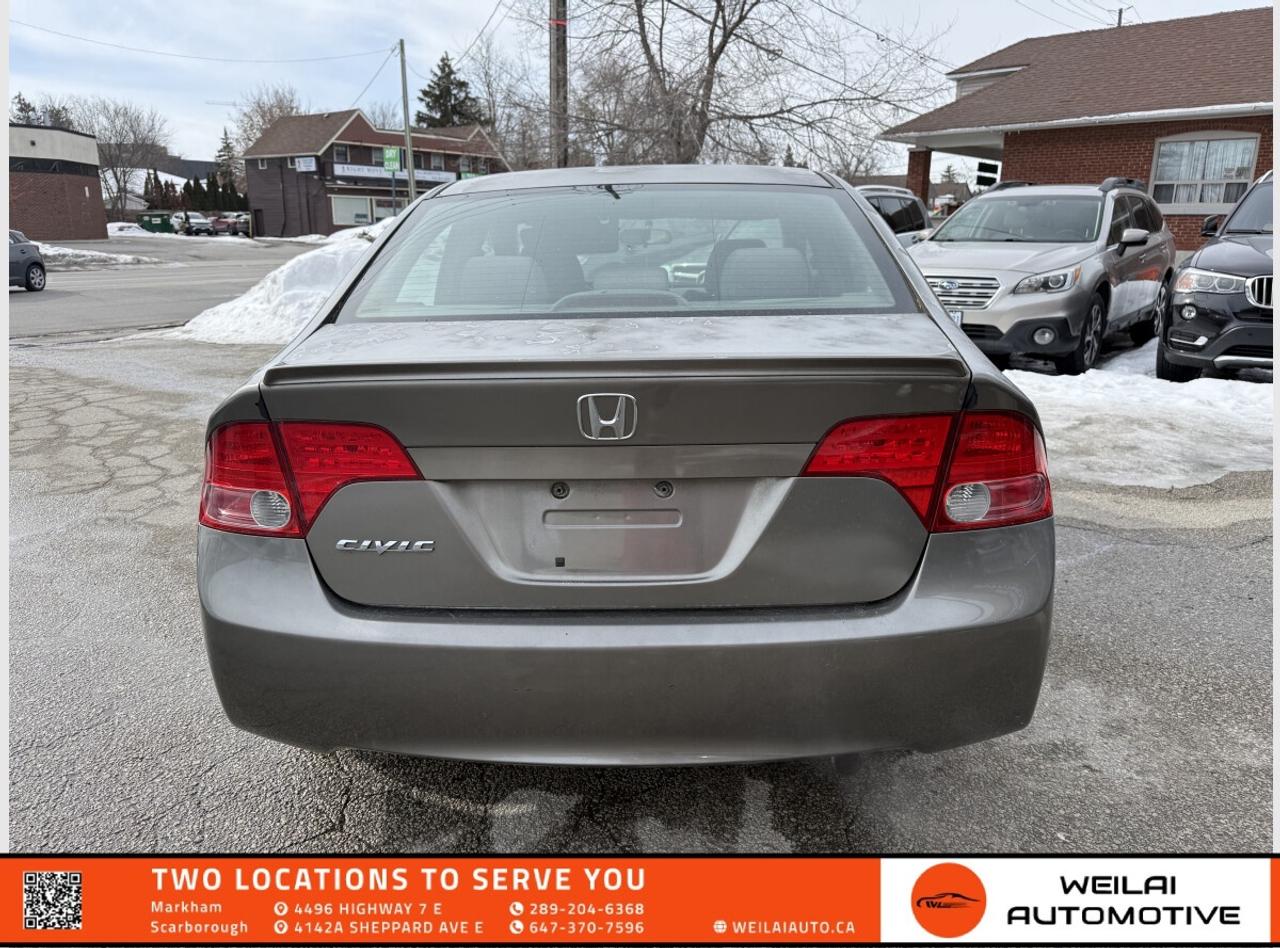 2008 Honda Civic LX/No Accident/Low Kms/2 Set Tires Photo