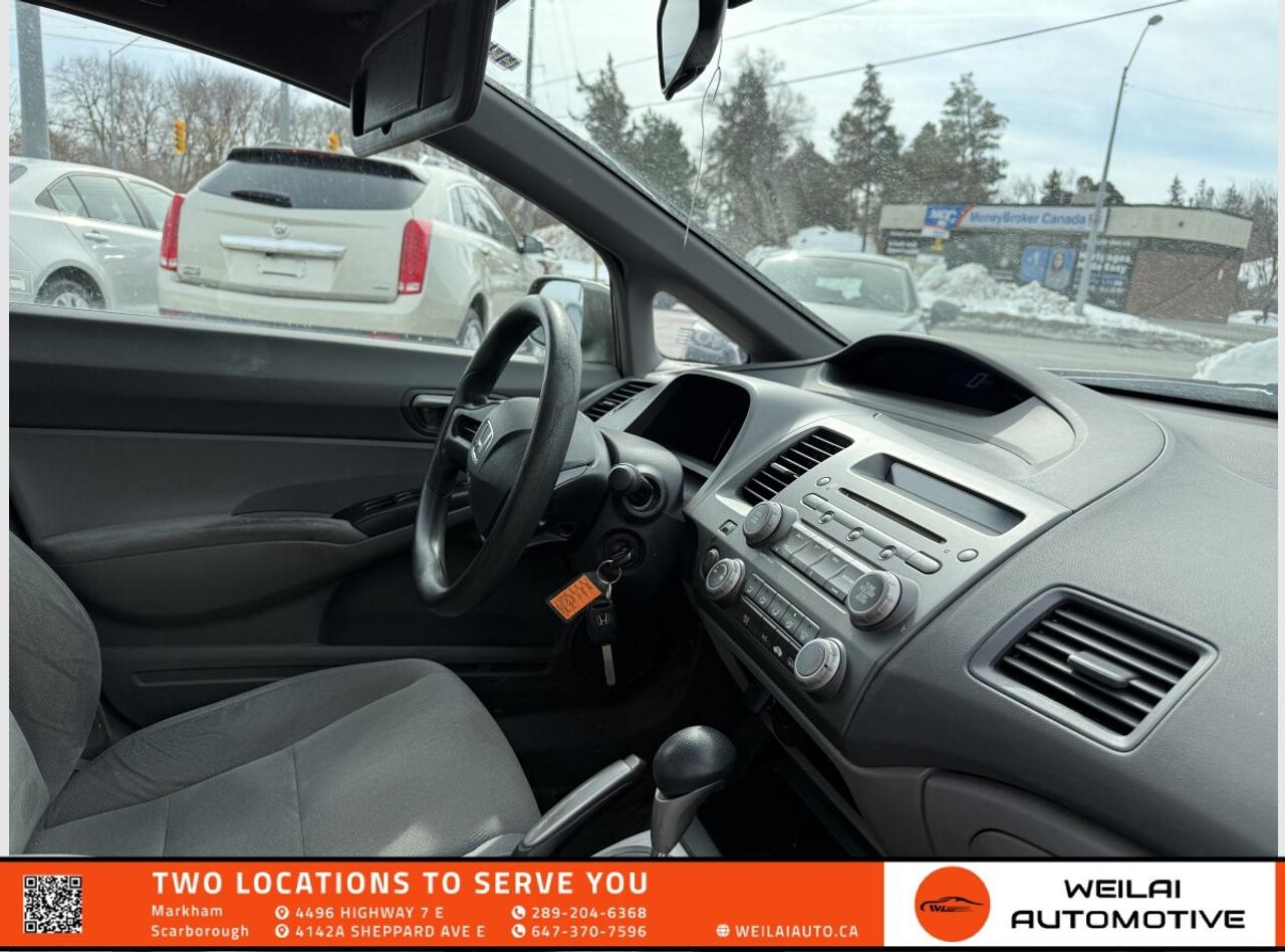 2008 Honda Civic LX/No Accident/Low Kms/2 Set Tires Photo