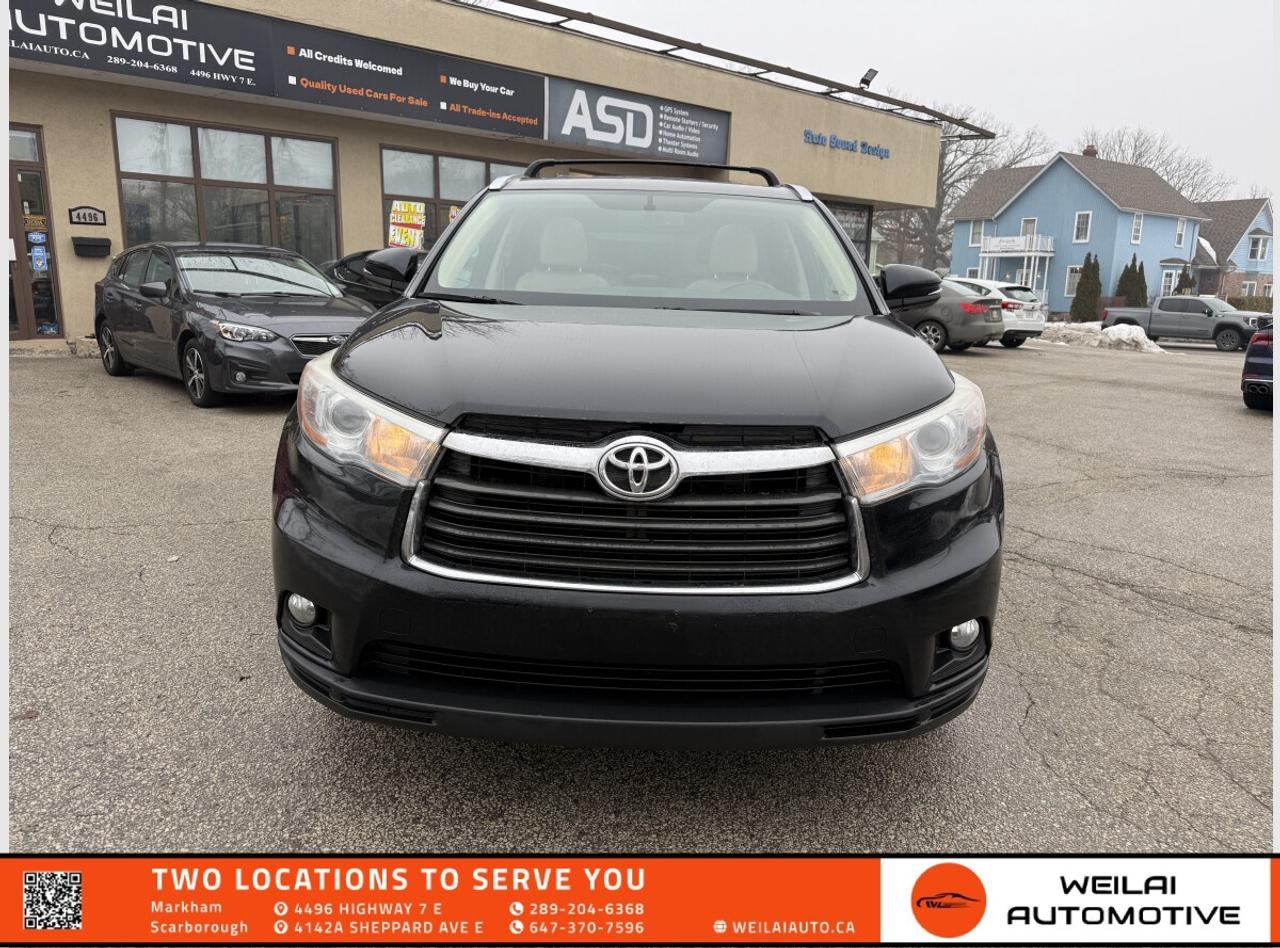 2016 Toyota Highlander Limited/AWD/No Accident/Low KMs Photo2