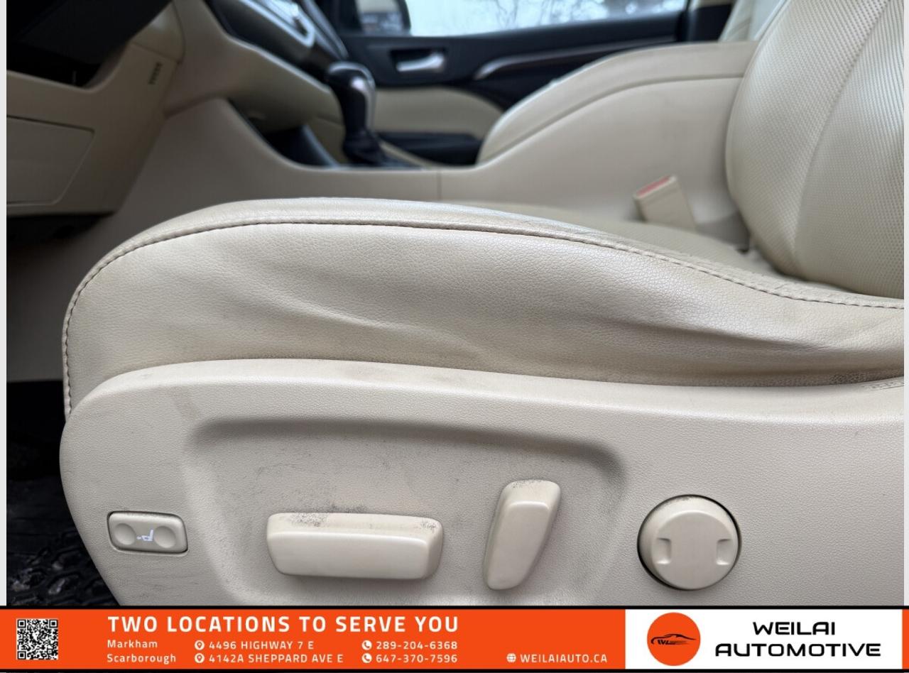 2016 Toyota Highlander Limited/AWD/No Accident/Low KMs Photo