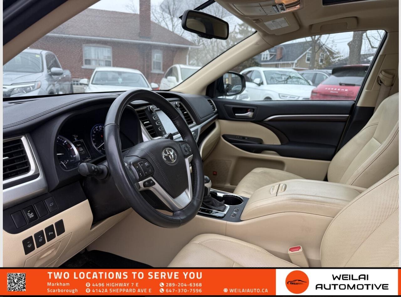 2016 Toyota Highlander Limited/AWD/No Accident/Low KMs Photo