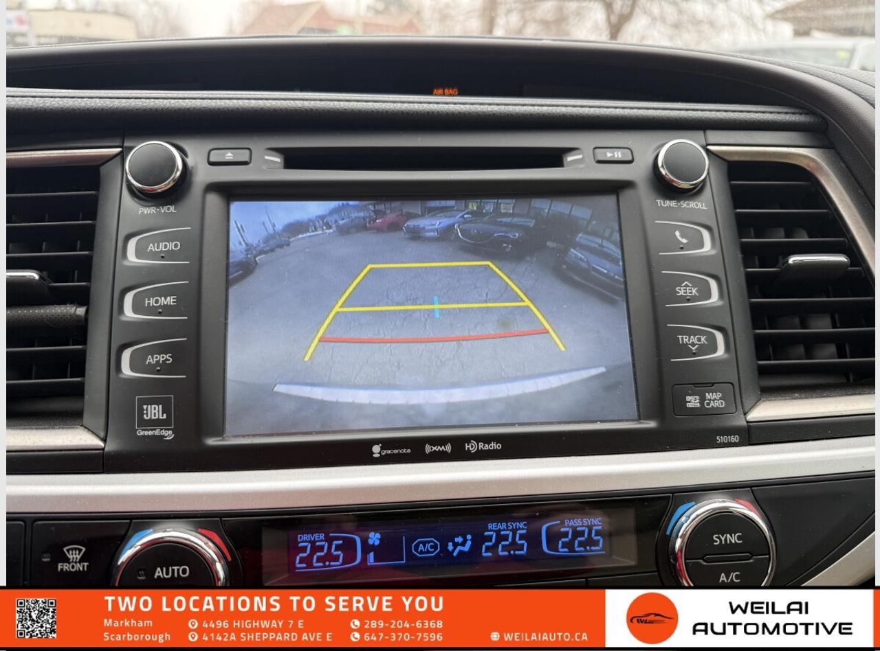 2016 Toyota Highlander Limited/AWD/No Accident/Low KMs Photo