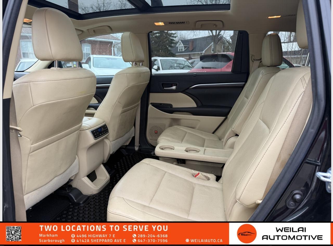 2016 Toyota Highlander Limited/AWD/No Accident/Low KMs Photo