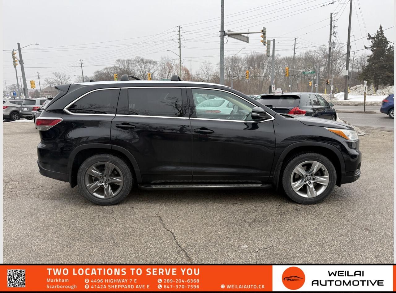 2016 Toyota Highlander Limited/AWD/No Accident/Low KMs Photo