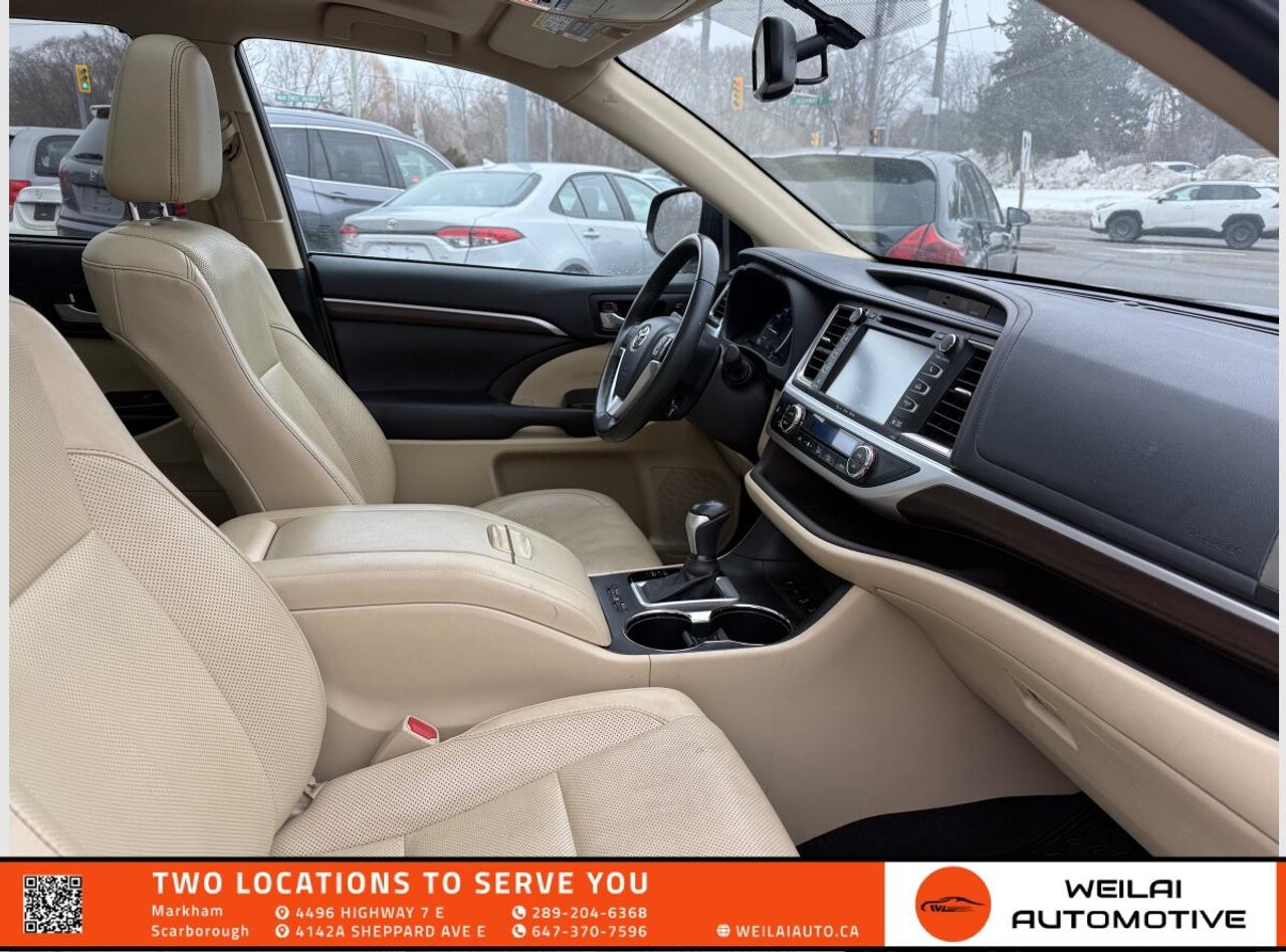 2016 Toyota Highlander Limited/AWD/No Accident/Low KMs Photo