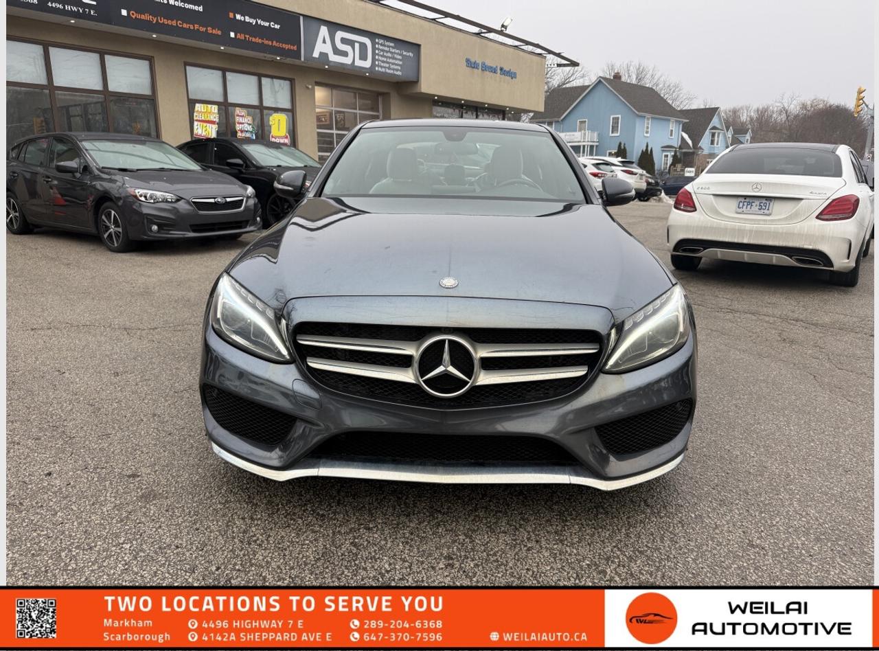 2016 Mercedes-Benz C-Class C300/AMG PK/No Accident Photo