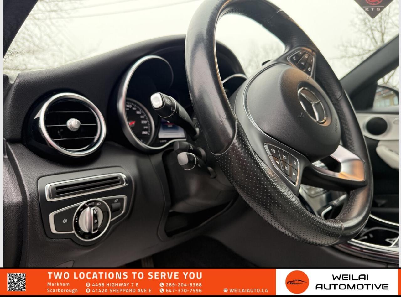 2016 Mercedes-Benz C-Class C300/AMG PK/No Accident Photo