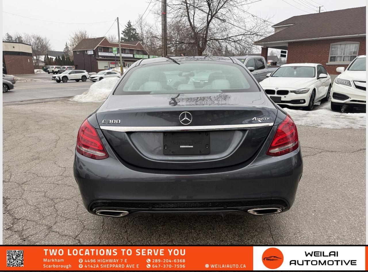 2016 Mercedes-Benz C-Class C300/AMG PK/No Accident Photo