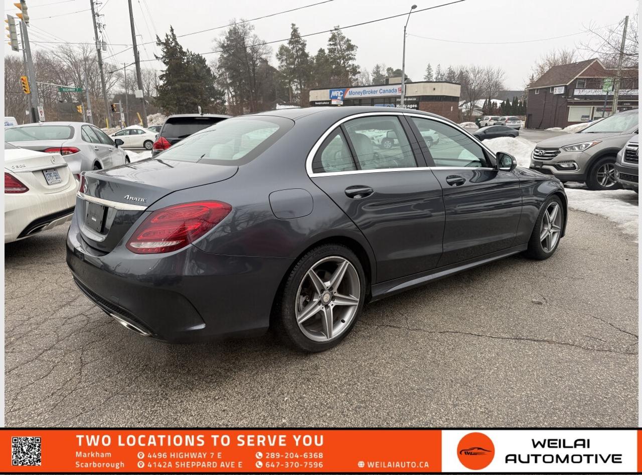 2016 Mercedes-Benz C-Class C300/AMG PK/No Accident Photo