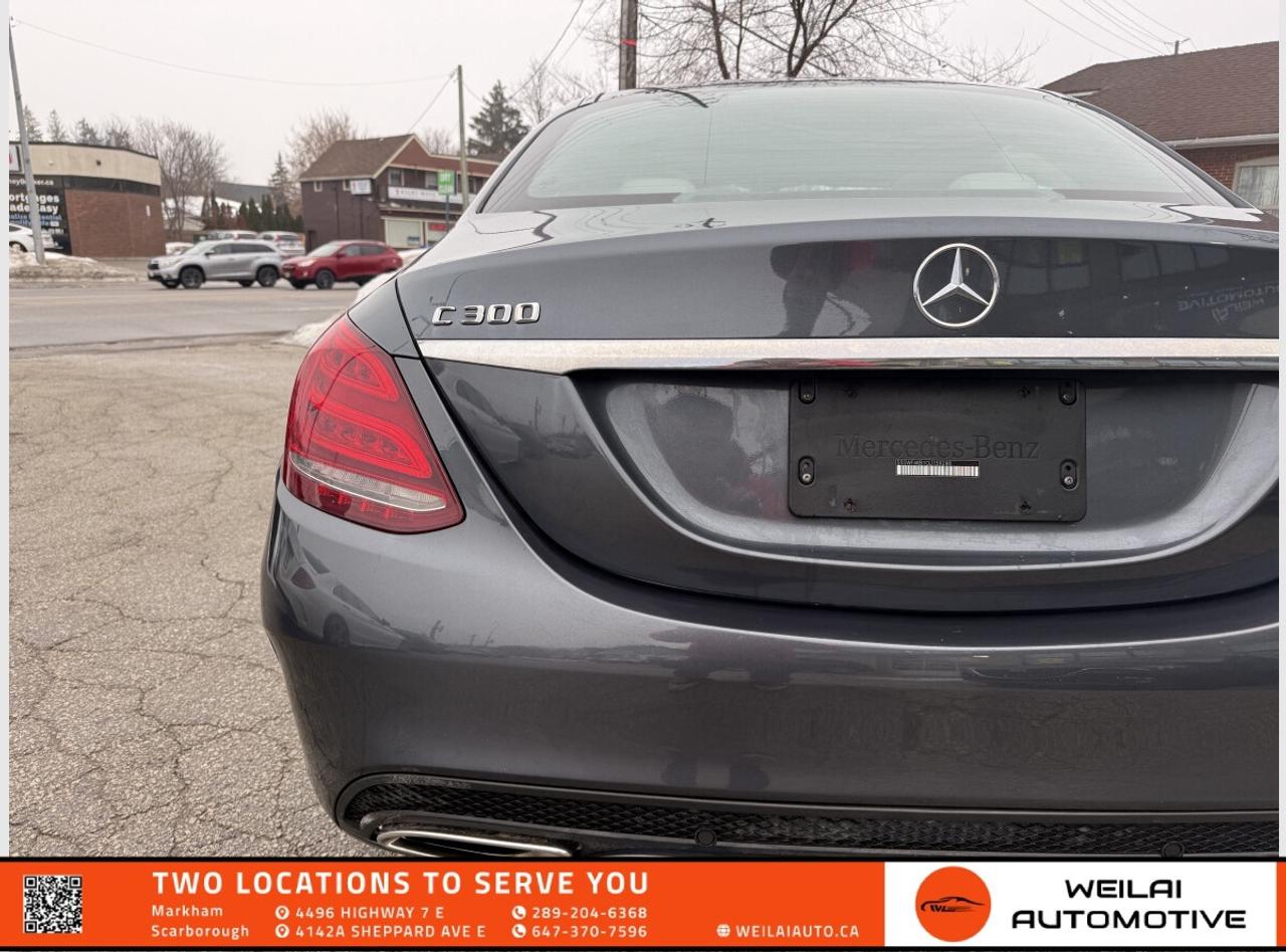2016 Mercedes-Benz C-Class C300/AMG PK/No Accident Photo