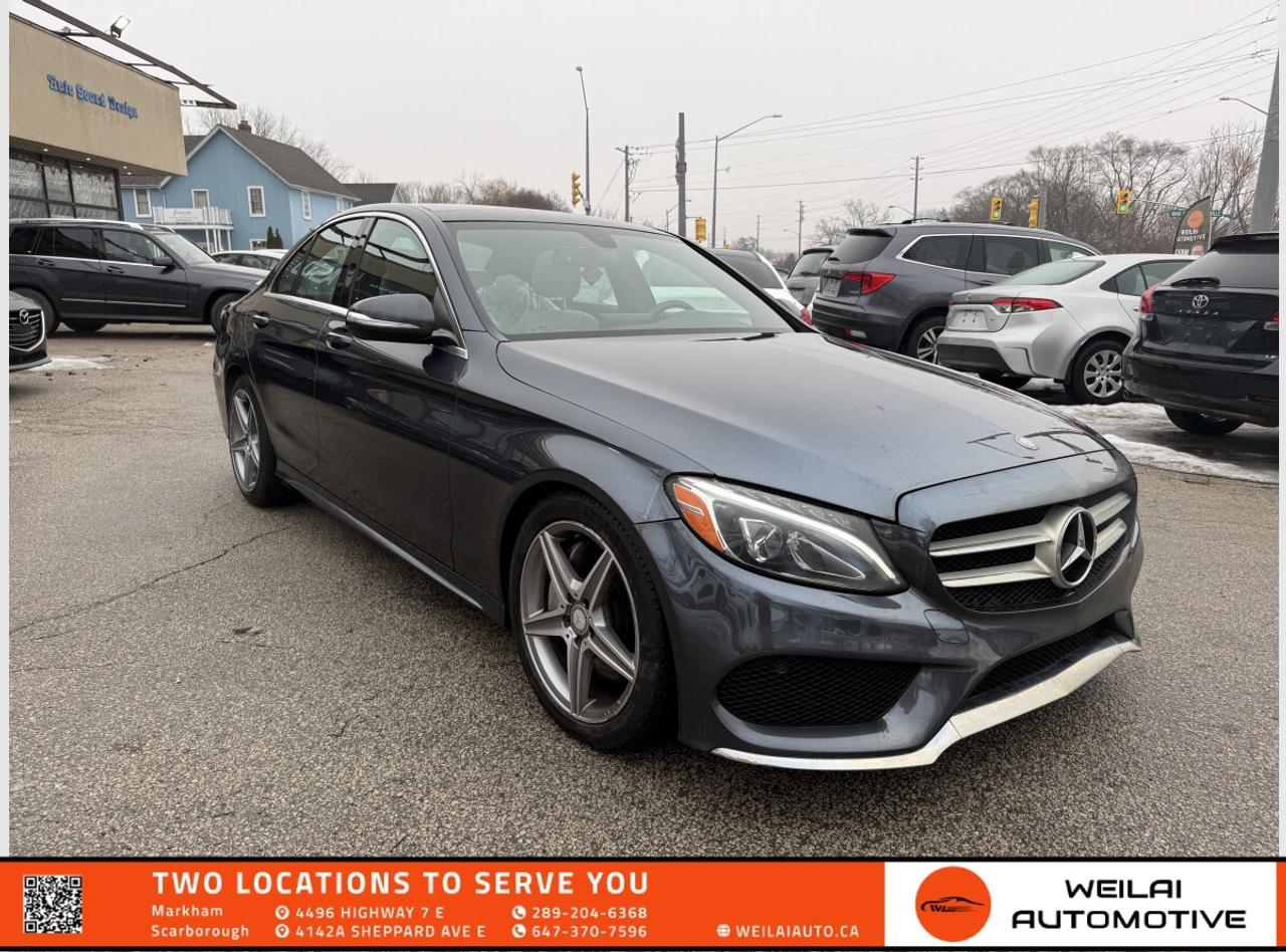 2016 Mercedes-Benz C-Class C300/AMG PK/No Accident Photo