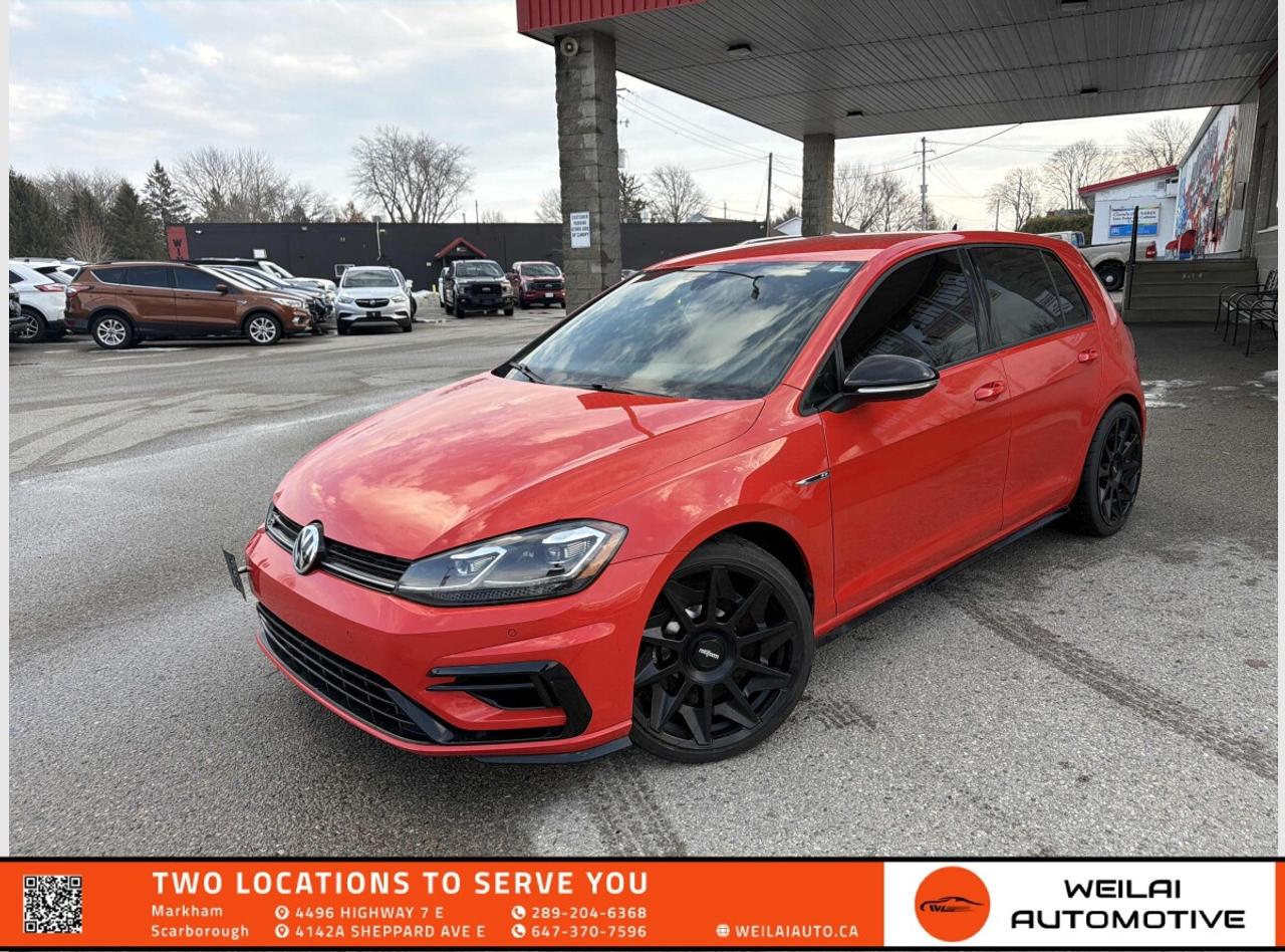 2018 Volkswagen Golf R Manuel/Low KMs/Mint/Fully Serviced! Photo0