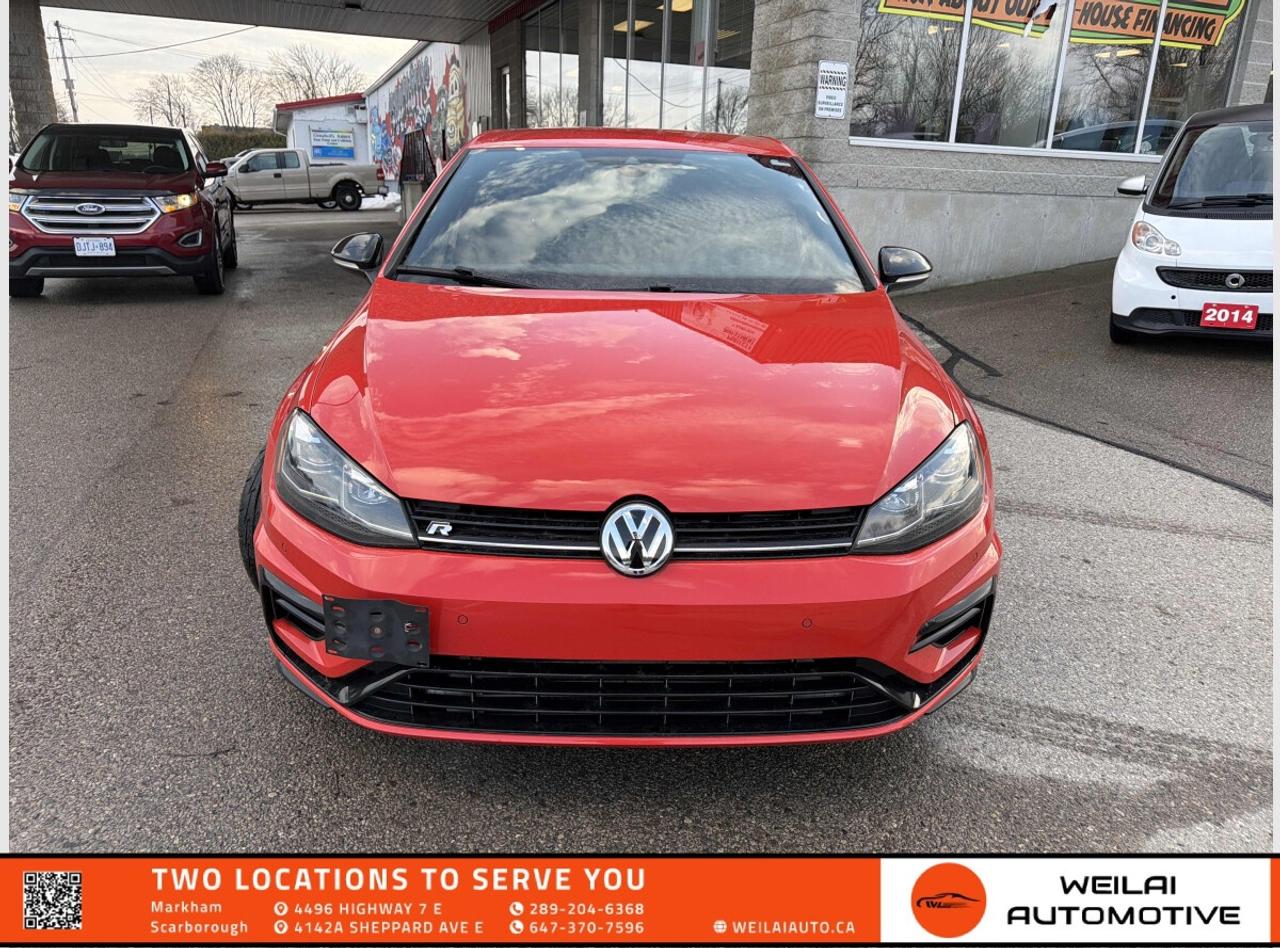 2018 Volkswagen Golf R Manuel/Low KMs/Mint/Fully Serviced! Photo