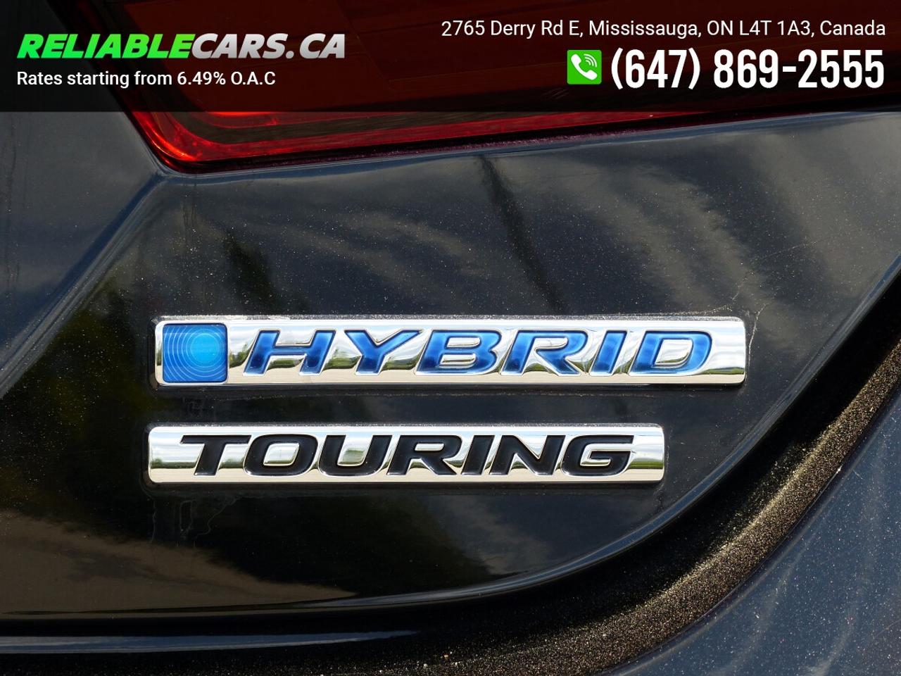 2019 Honda Accord TOURING | HYBRID | No-Accident | Safety Included Photo4