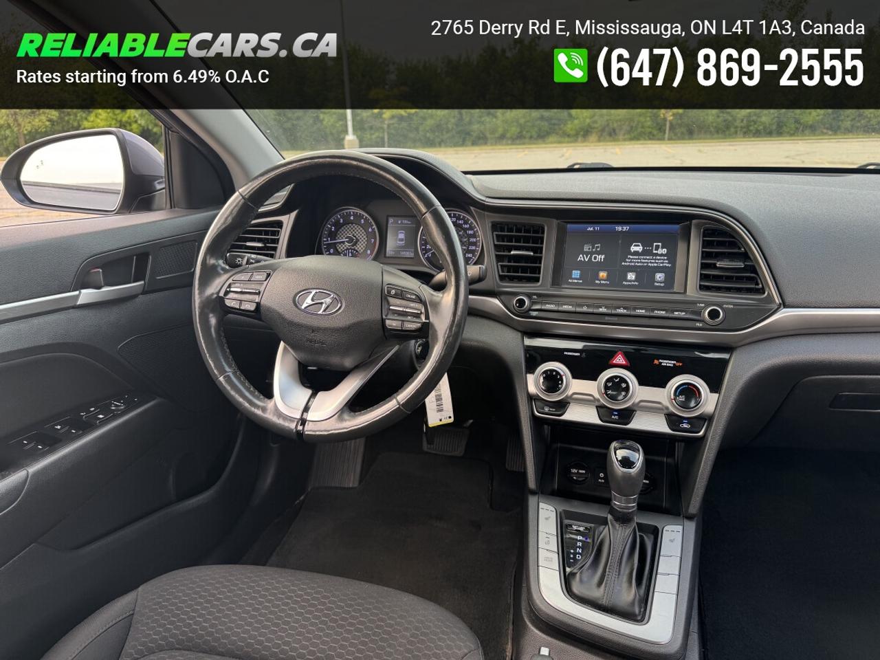 2019 Hyundai Elantra PREFERRED | No-Accident | Safety Included | CarPla Photo