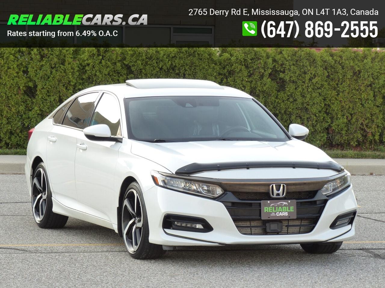 2018 Honda Accord SPORT | No-Accident | Safety Included | Sunroof Photo
