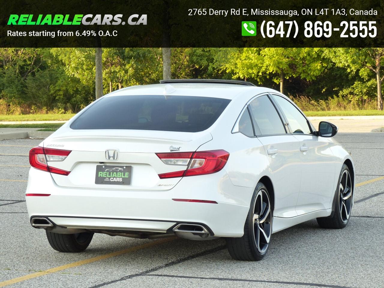 2018 Honda Accord SPORT | No-Accident | Leather | Sunroof Photo4