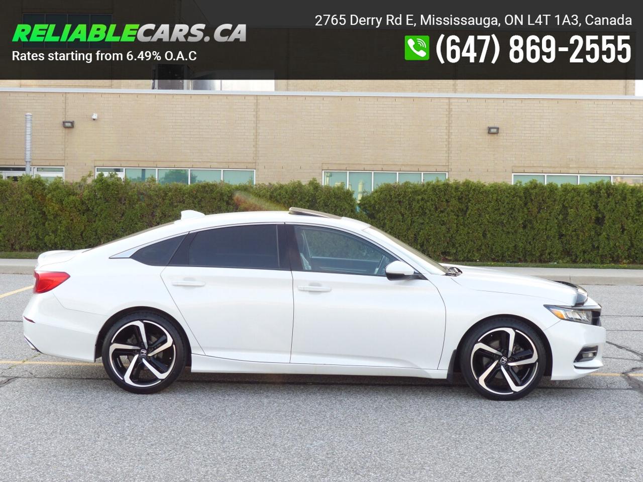 2018 Honda Accord SPORT | No-Accident | Safety Included | Sunroof Photo