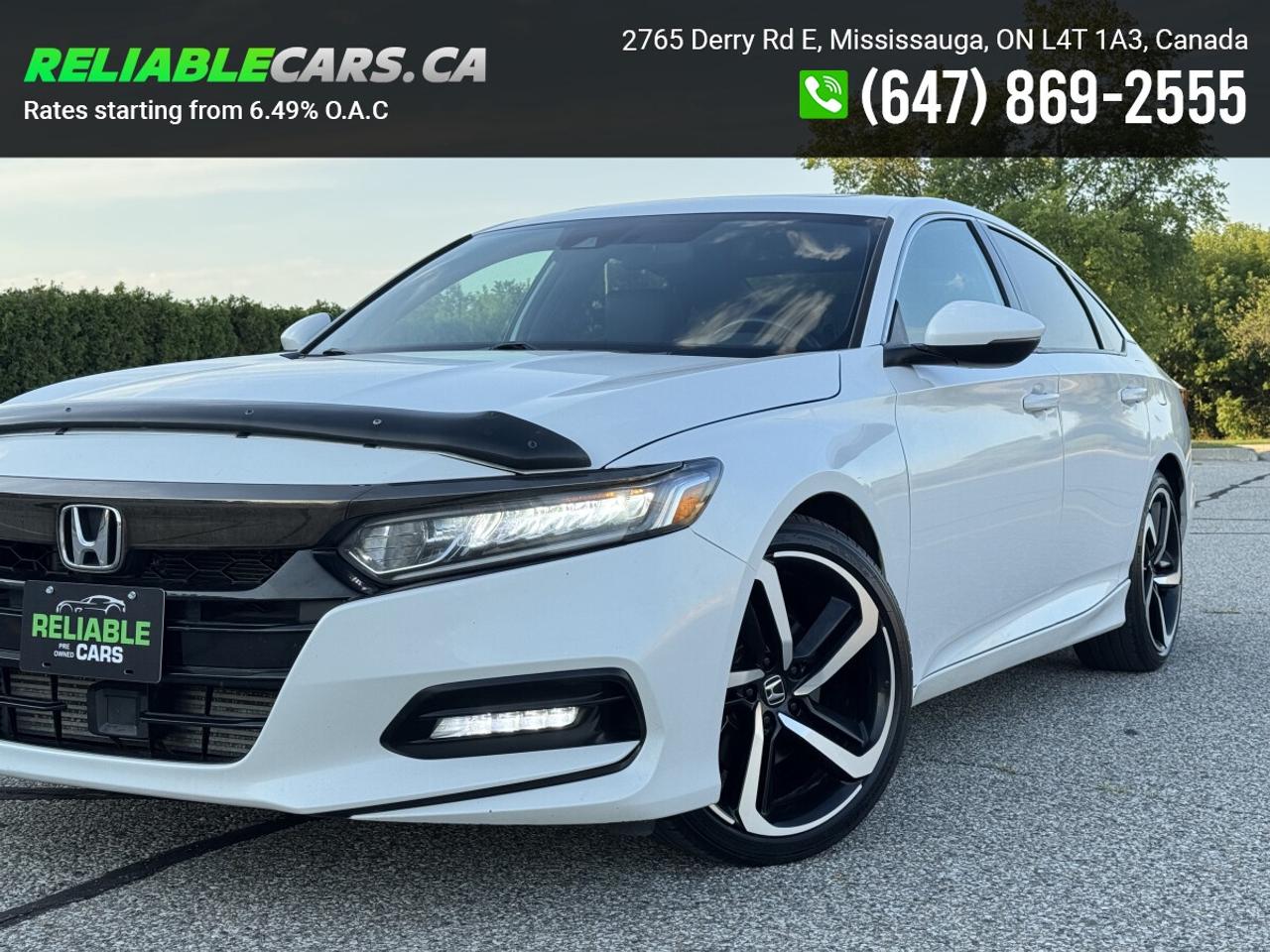 2018 Honda Accord SPORT | No-Accident | Safety Included | Sunroof Photo