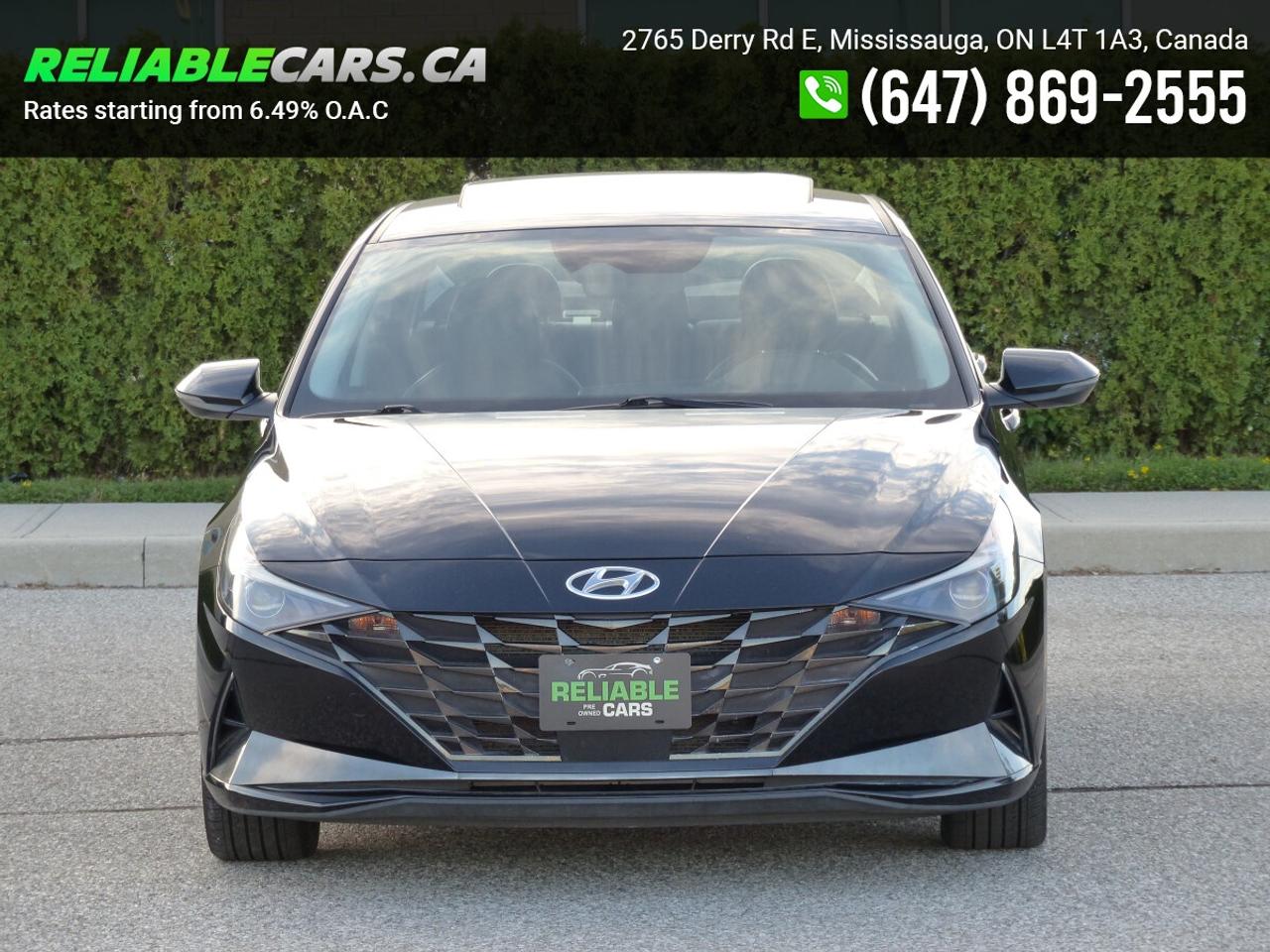 2021 Hyundai Elantra ULTIMATE | Clean Carfax | Leather | Safety Include Photo