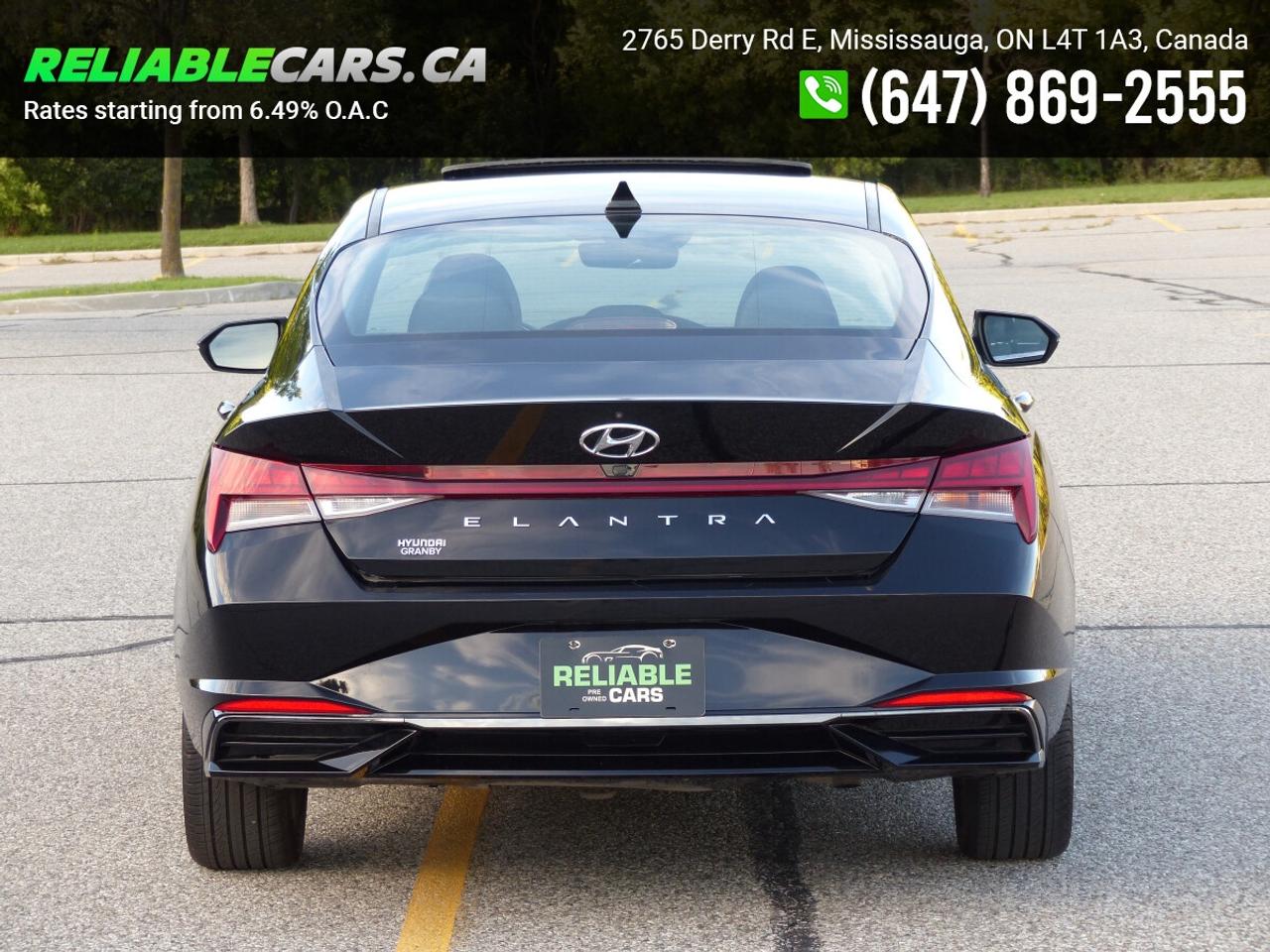 2021 Hyundai Elantra ULTIMATE | Clean Carfax | Leather | Safety Include Photo
