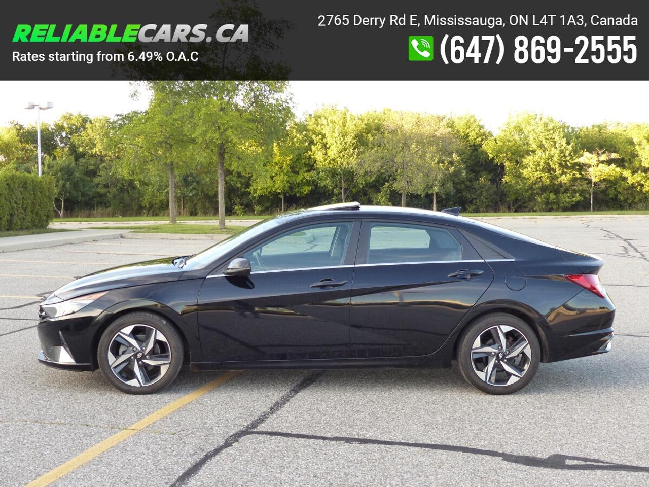 2021 Hyundai Elantra ULTIMATE | Clean Carfax | Leather | Safety Include Photo