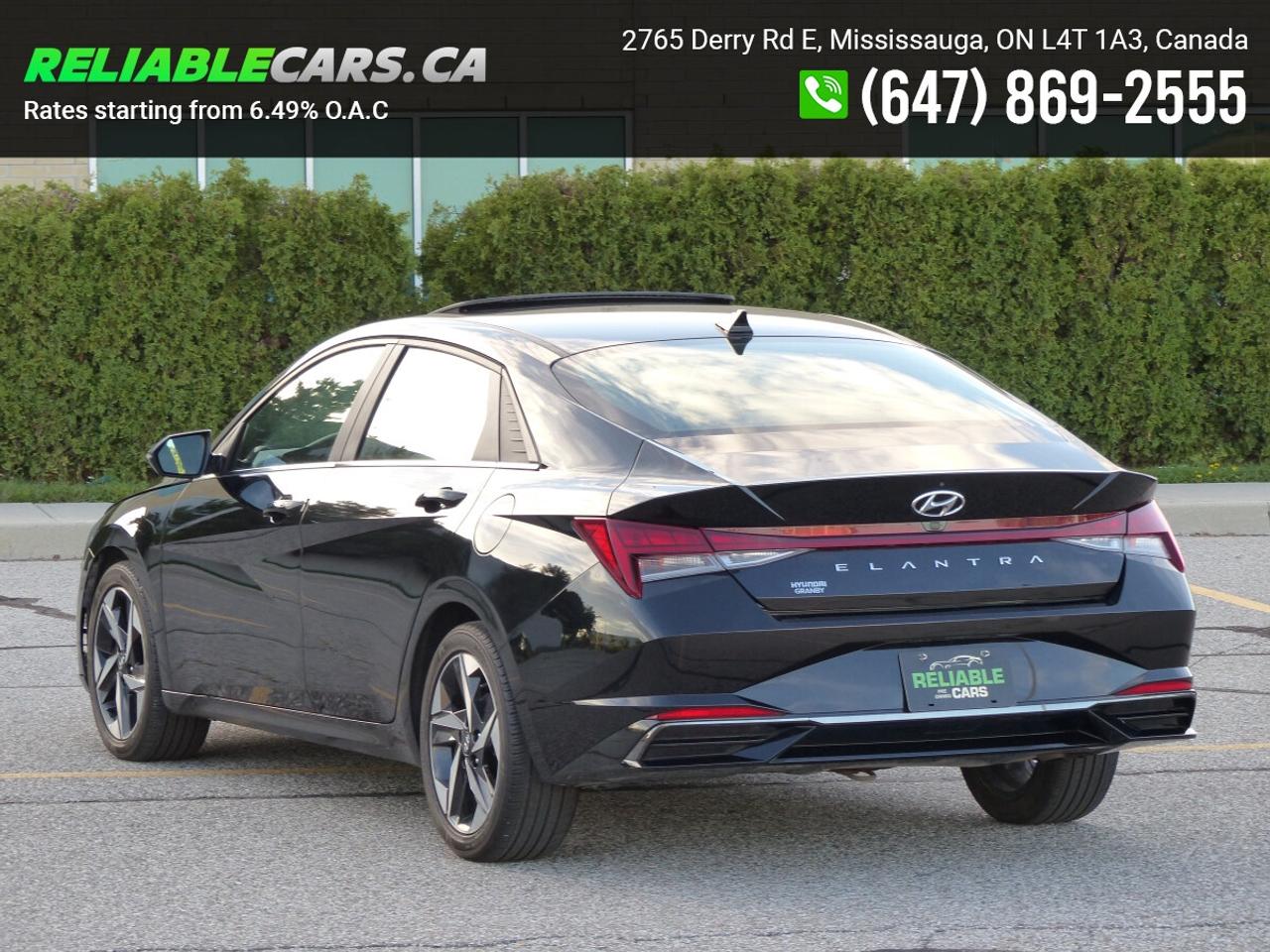 2021 Hyundai Elantra ULTIMATE | Clean Carfax | Leather | Safety Include Photo