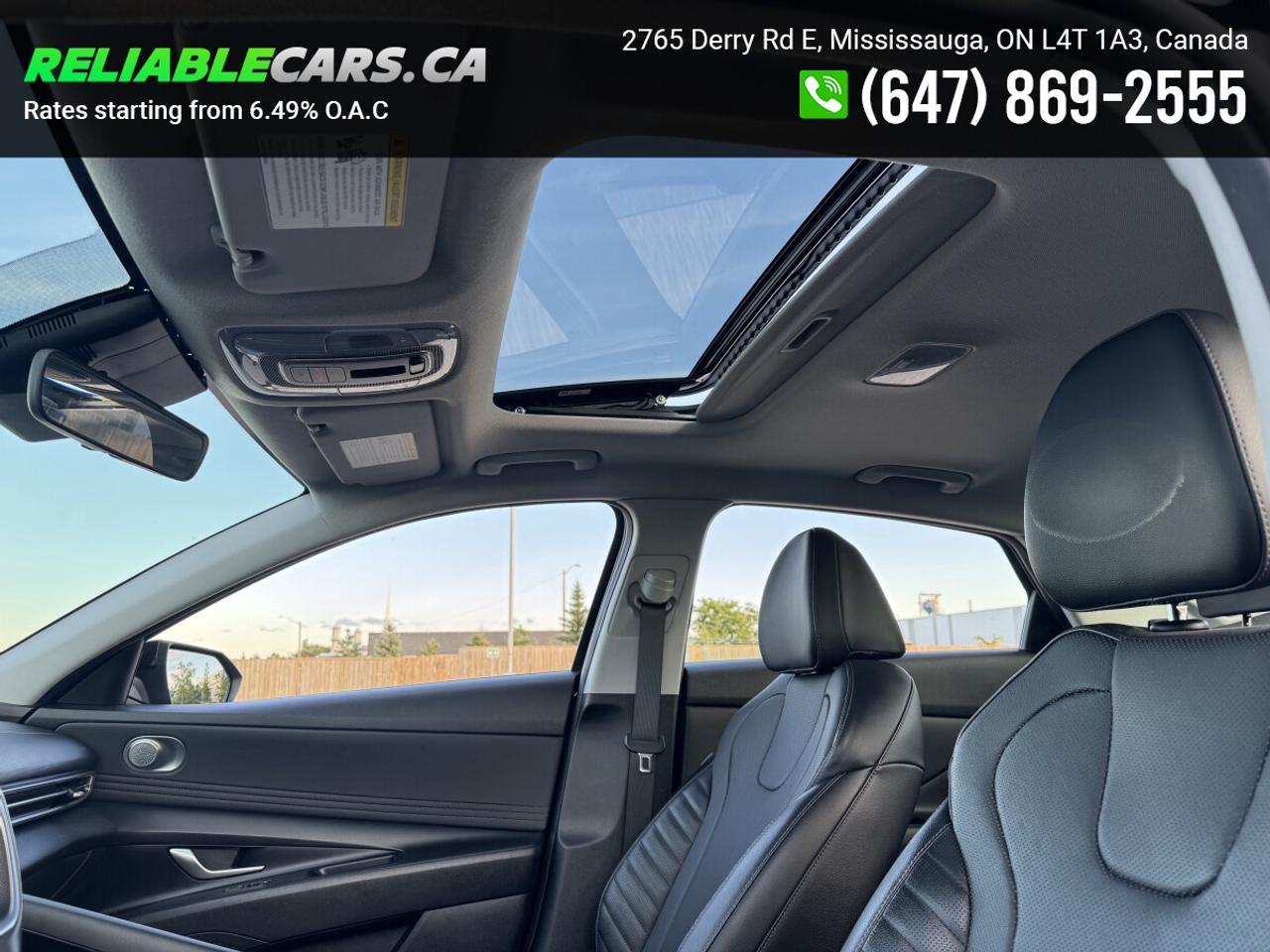 2021 Hyundai Elantra ULTIMATE | Clean Carfax | Leather | Safety Include Photo