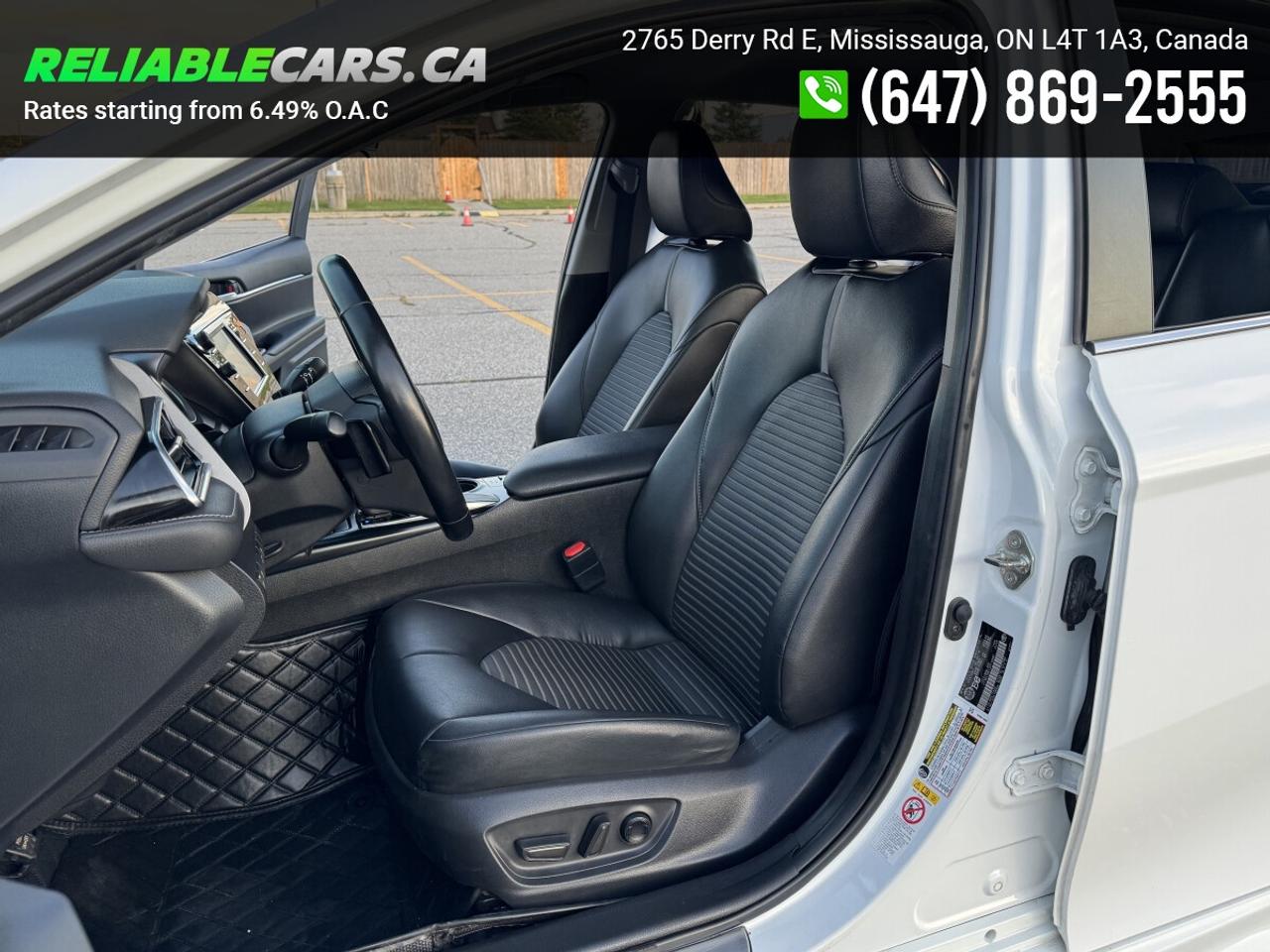 2018 Toyota Camry SE | No-Accident | Safety Included | Leather Photo