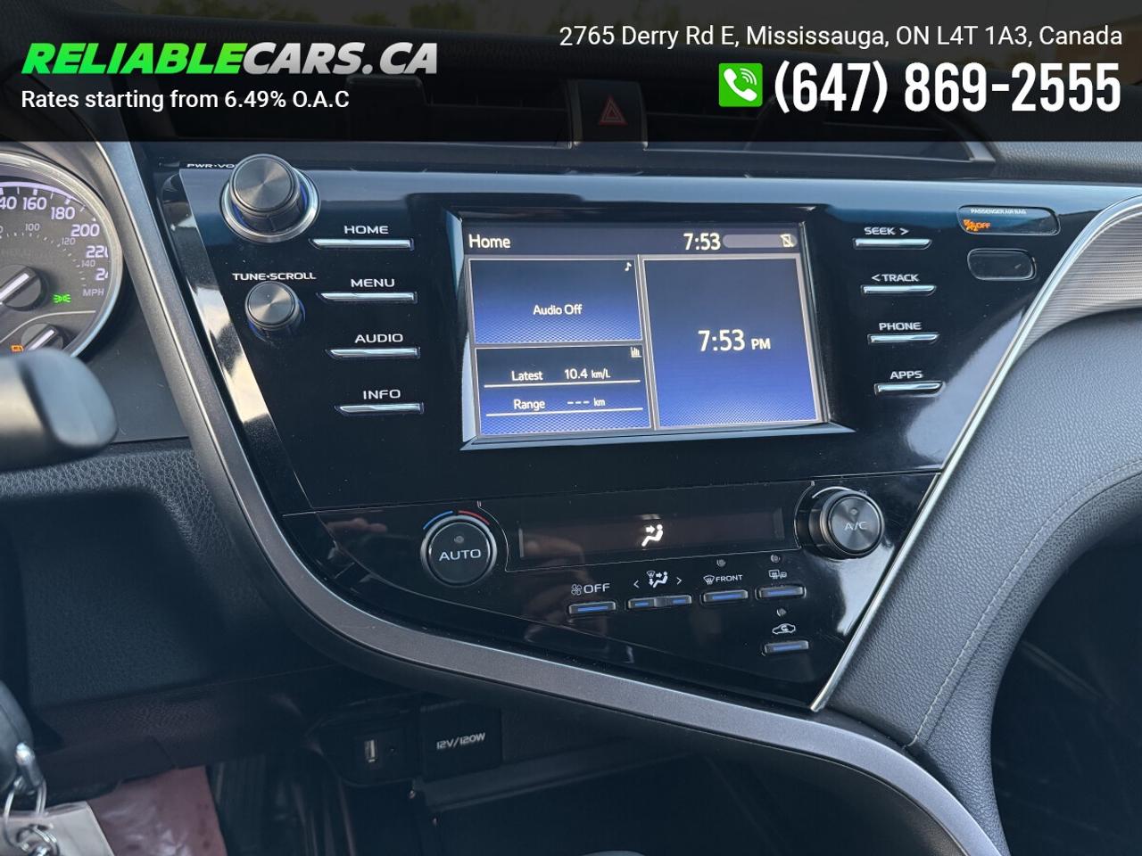 2018 Toyota Camry SE | No-Accident | Safety Included | Leather Photo