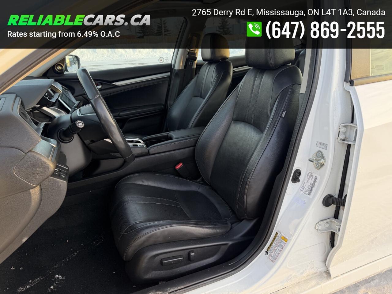 2017 Honda Civic TOURING | No-Accident | Safety Included | Leather Photo2