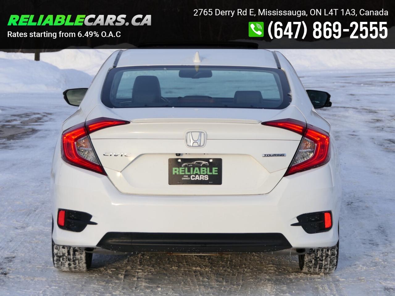 2017 Honda Civic TOURING | No-Accident | Safety Included | Leather Photo