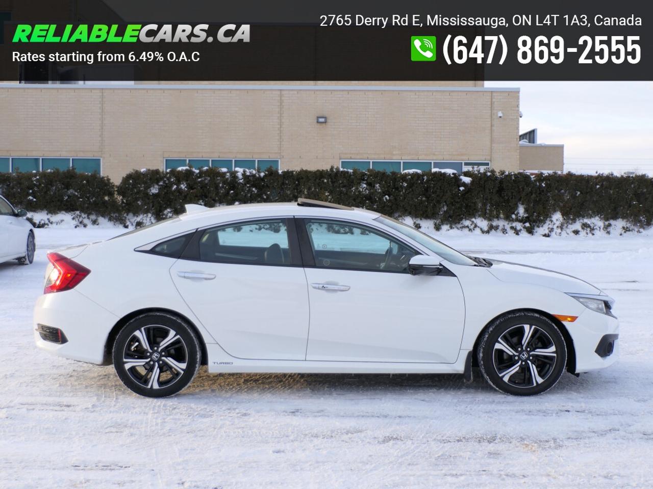 2017 Honda Civic TOURING | No-Accident | Safety Included | Leather Photo