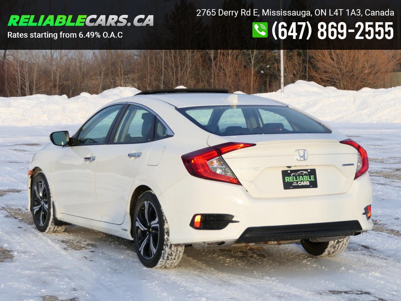 2017 Honda Civic TOURING | No-Accident | Safety Included | Leather Photo