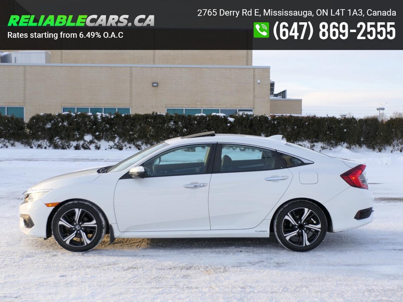 2017 Honda Civic TOURING | No-Accident | Safety Included | Leather Photo