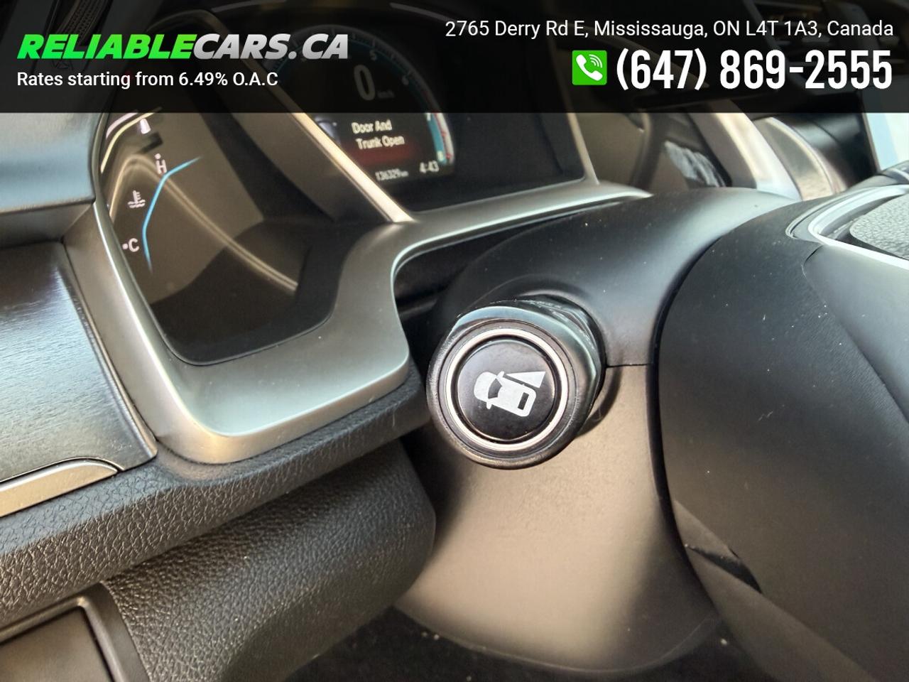 2017 Honda Civic TOURING | No-Accident | Safety Included | Leather Photo